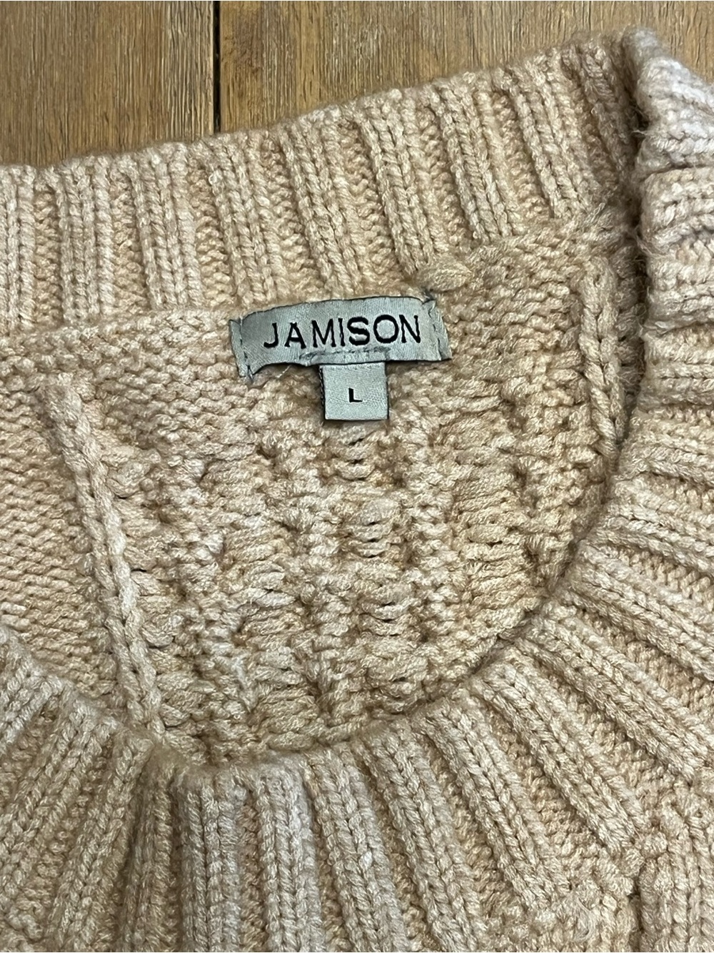 Evereve Jamison Myles Cable Knit Sweater - Picture 5 of 7